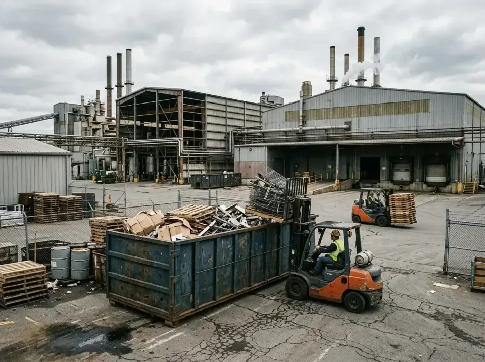 industrial-factory-scrap-conta-003 — frequently asked questions, Cheap Roll-off Dumpster Rentals in Campbell, FL